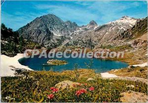 Postcard Modern Env St Martin Vesubie (Ms A) Lake Trecoulpas (altitude 2150 m)