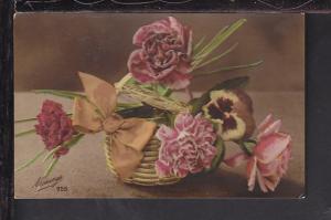 Flowers,Misangle Postcard 