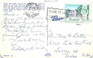Gibbs Hill Lighthouse Bermuda Postcard