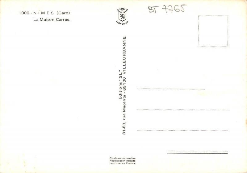 BT7765 Nimes la maison carree       France