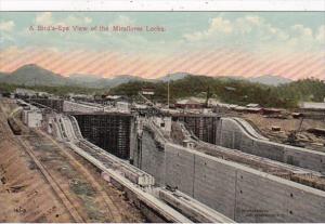 Panama Canal Birds Eye View Of The Miraflores Locks