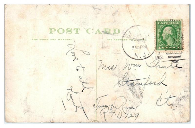 1912 River Drive, Belmar, NJ Postcard *5K6