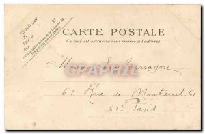 Old Postcard The Paris Monstouris Park