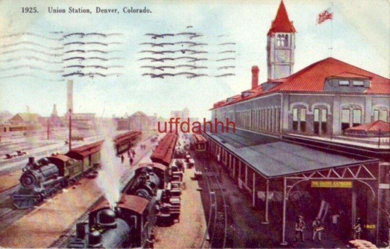 1910 UNION STATION, DENVER, CO.