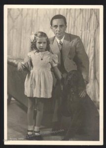 3rd Reich Germany Joseph Goebbels Family  RPPC 111913
