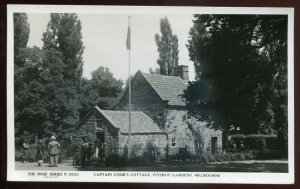 h2139 - AUSTRALIA Melbourne 1940s Captain Cook's Cottage. Real Photo Pos...