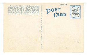 FL - Palm Beach. St. Edward's Church, Interior