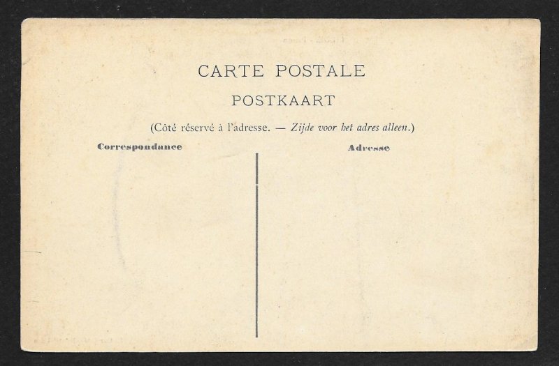 Outside Prison Liege BELGIUM Unused c1910s