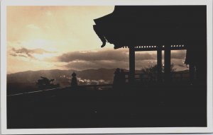 Japan Temple Kobe Vintage RPPC C135