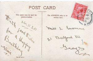 Genealogy Postcard - Family History - Lawrence - Bedford Road - Grays   U4192