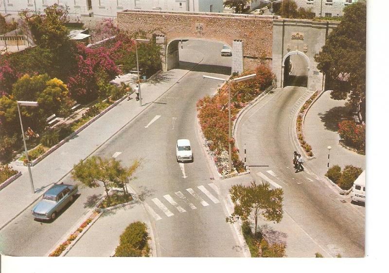 Postal 035846 : Gibraltar south Port Gate