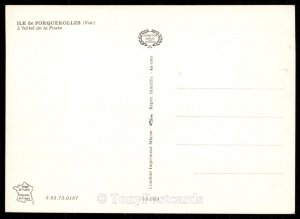 Ile de Porquerolles - L'Hotel de la Poste