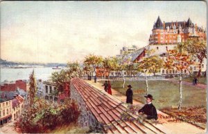 Canada Quebec Chateau Frontenac and Citadel Tucks