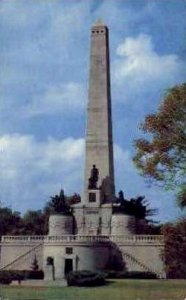 Abraham Lincoln's tomb - Springfield, Illinois IL