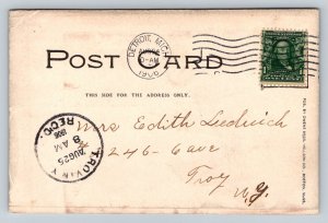 1906  Detroit  Michigan   E. A. Street  Postcard