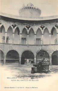 uk42826 patio del castillo de bellver mallorca spain