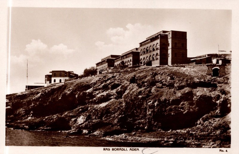 Yemen Aden Ras Boradli Vintage RPPC 09.91