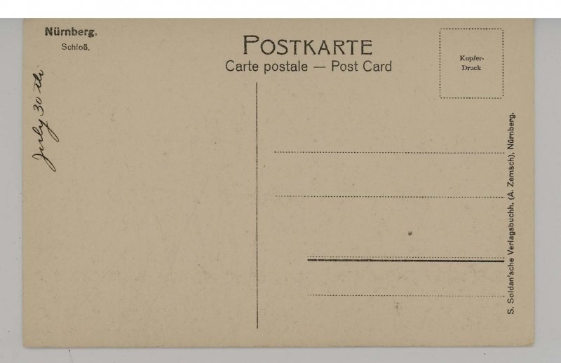 Germany - Nurnberg. Royal Castle 