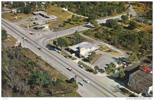 Aerial View, Classic Cars, HONOSASSA SPRINGS, Florida, 40-60's