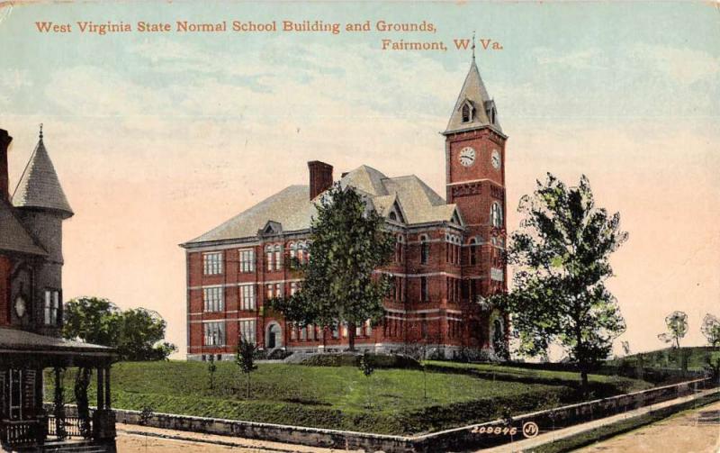 Fairmount West Virginia State Normal School Antique Postcard KA688835