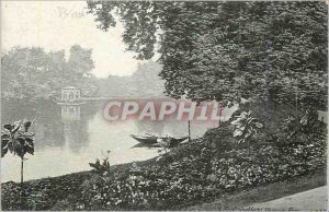 Old Postcard Fontainebleau A corner of the park