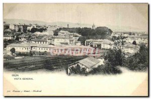 Old Postcard Irun Vista General