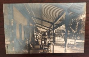 1912 Silver Lake Resorts Silver Lake Wisconsin RPPC Postcard