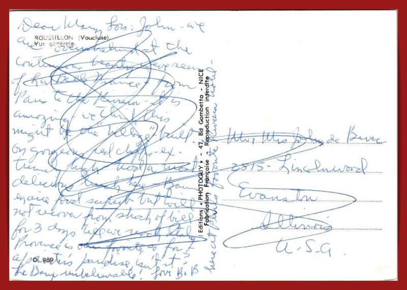 France -Roussillon - Panoramic View- [FG-723X]