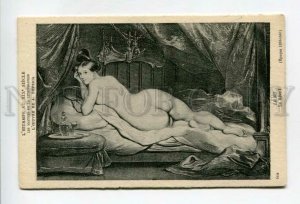 3156260 NUDE Plump Woman by DEVERIA vintage Engraving PC