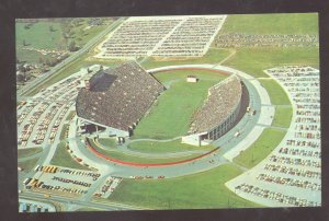 BLOOMINGTON INDIANA HOOSIERS UNIVERSITY FOOTBALL STADIUM GAME VINTAGE POSTCARD