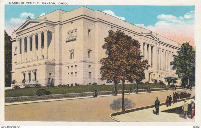 DAYTON, Ohio, 1910s; Masonic Temple