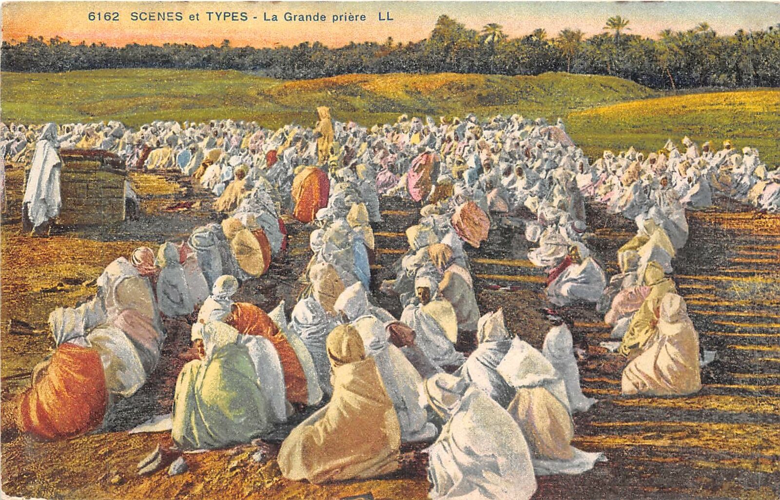 Lot134 africa the big prayer types folklore | Africa - Other, Postcard