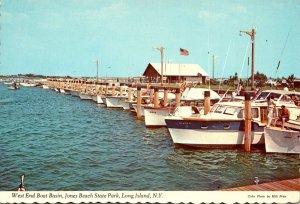 New York Long Island Jones Beach State Park West End Boat Basin