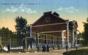 Elephant House Park Zoo in Buffalo, New York