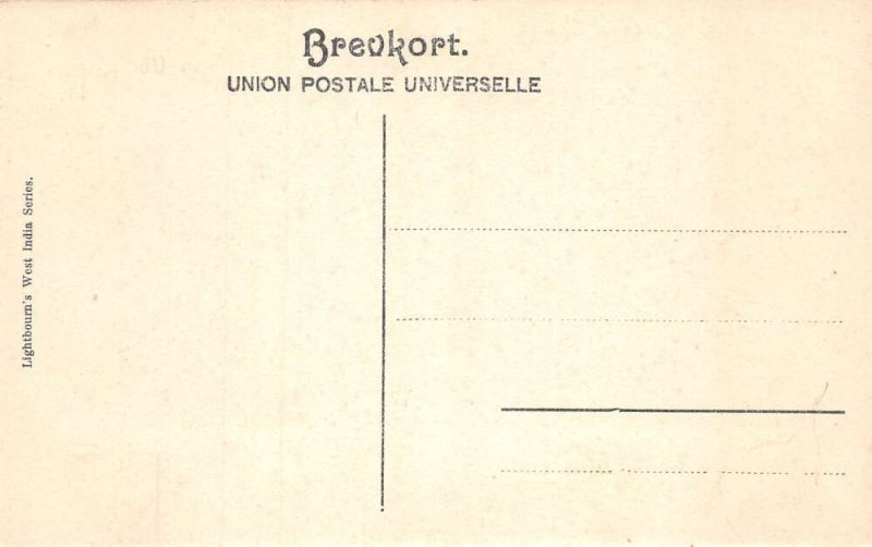 St Thomas DWI Virgin Islands Gas Factory Water Front Vintage Postcard AA96732