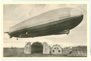 45482 - Germany - VINTAGE POSTCARD -  Aviation: GRAF ZEPPELIN LZ127 Inauguration
