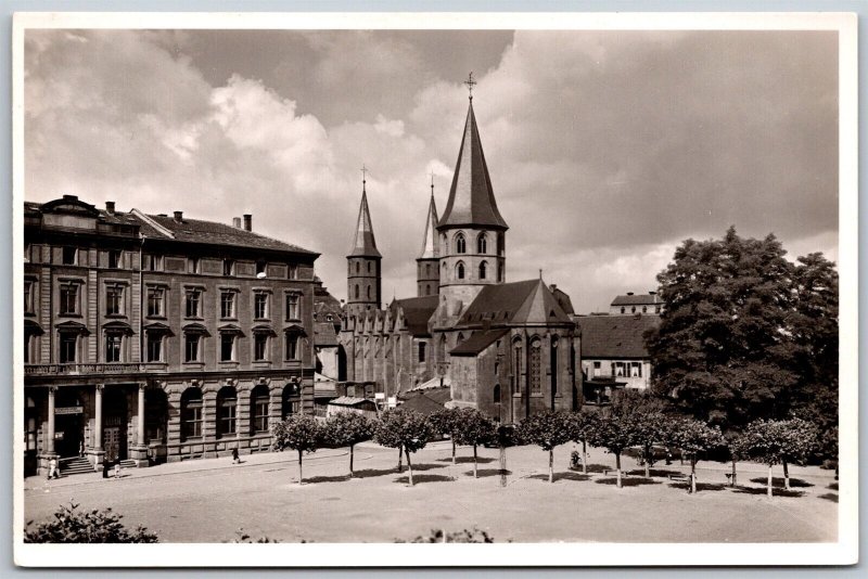 Vtg Kaiserslautern Germany Pfalz Stiftskirche Collegiate Church RPPC Postcard