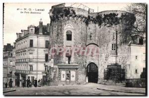 Old Postcard Laval Beucheresse the door