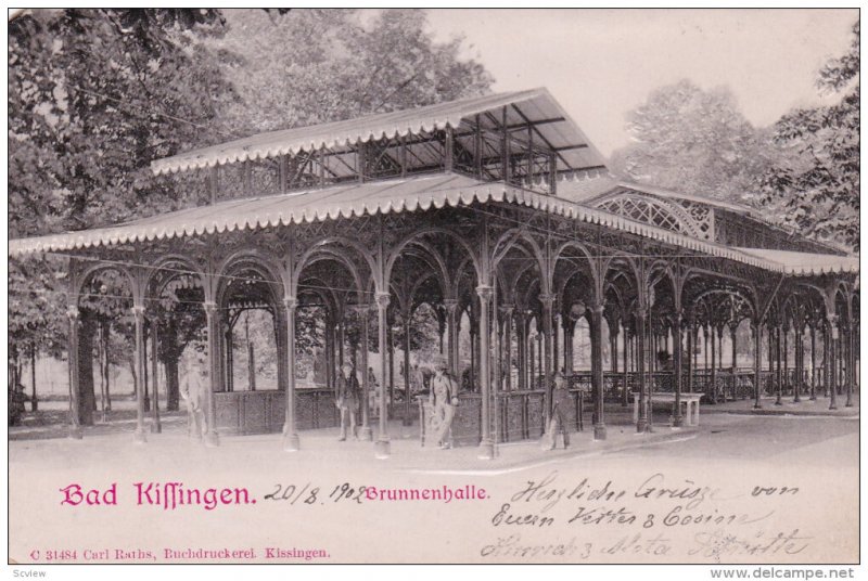 GERMANY, PU-1902; Bad Kiffingen, Brunnenhalle