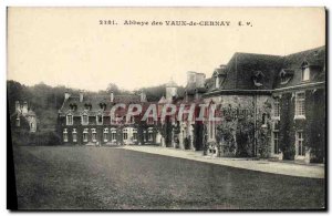 Old Postcard Vaux-de-Cernay Abbey