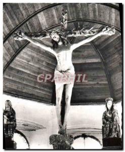 Postcard Modern Plouha Chapelle De Kermaria An Isquit The Magnificent Christ ...