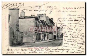 Postcard Old House Nicolas Venet La Rochelle