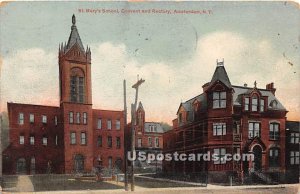 St Mary's School, Convent & Rectory - Amsterdam, New York NY  