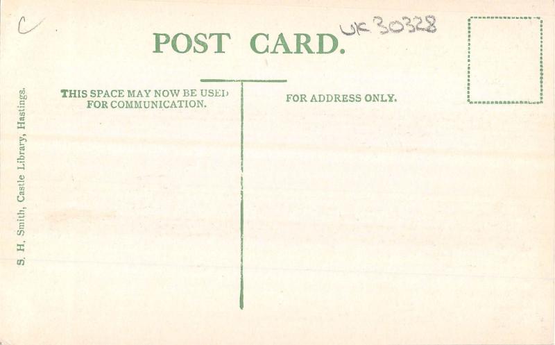 uk30328 ecclesbourne cliff hastings real photo uk