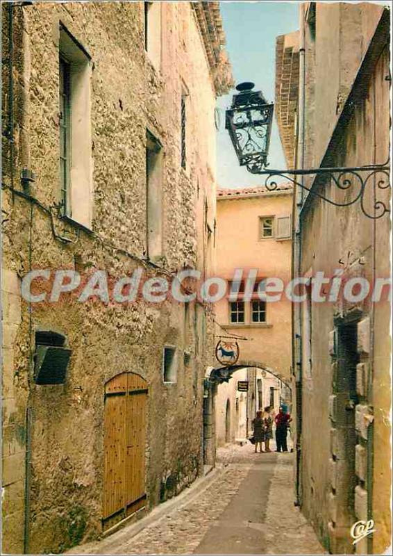 Postcard Moderne Saint Paul A Royal city of ancient France the Large street