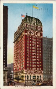The Blackstone Hotel Chicago Illinois Vintage Postcard C227