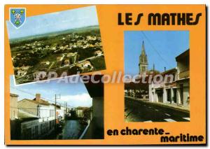 Modern Postcard Les Mathes Vue Generale The Great Church Street Main Street