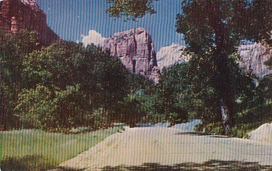 Angel's Landing Among The Beauties Of Zion National Park Utah 1952