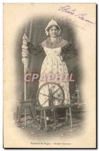 Postcard Old Peasant Folklore Bresse Bugey Old suit