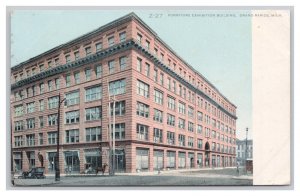 Postcard Furniture Exhibition Building Grand Rapids Mich. Michigan